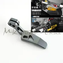 Цвета: черный, золотистый, Красный ЧПУ мотоцикл стояночный тормоз рычаг для Yamaha TMAX530 TMAX500 08-15