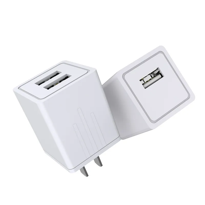 RandGrey-Phone-USB-Charger-5V-2-1A-Fast-Charger-EU-Travel-Charger-USB-Wall-Mobile-Phone