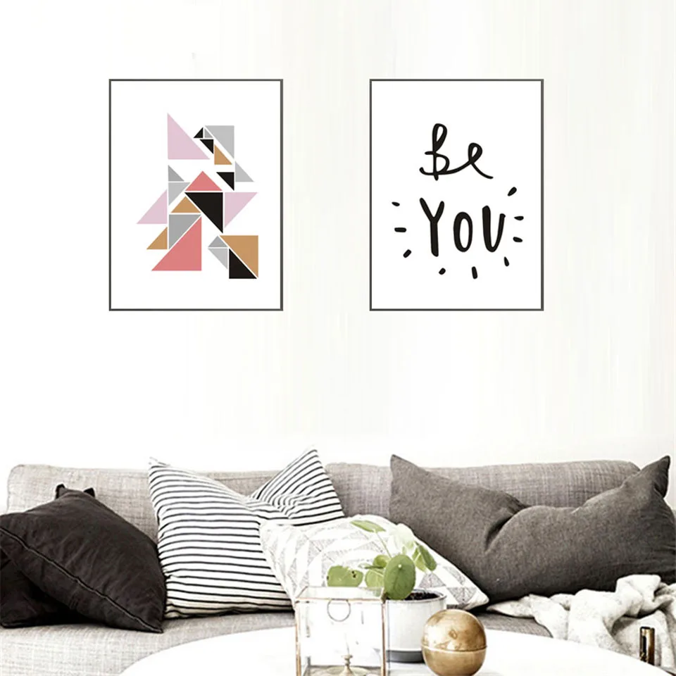 Nordic-Geometry-Black-White-Quotes-Canvas-And-Painting-Wall-Pictures-Kids-Children-Living-Room-Poster-Art (1)
