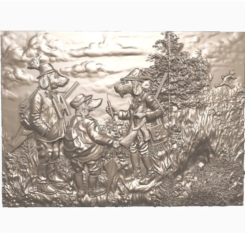 

Dog soldiers 3d model STL relief for cnc STL format Palace Dog soldiers 3d model for cnc stl relief artcam vectric aspire