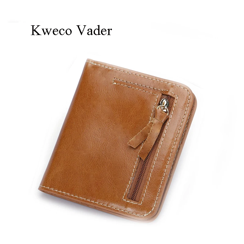 Женский кошелек из натуральной кожи Kweco Vader модный с карманами для монет