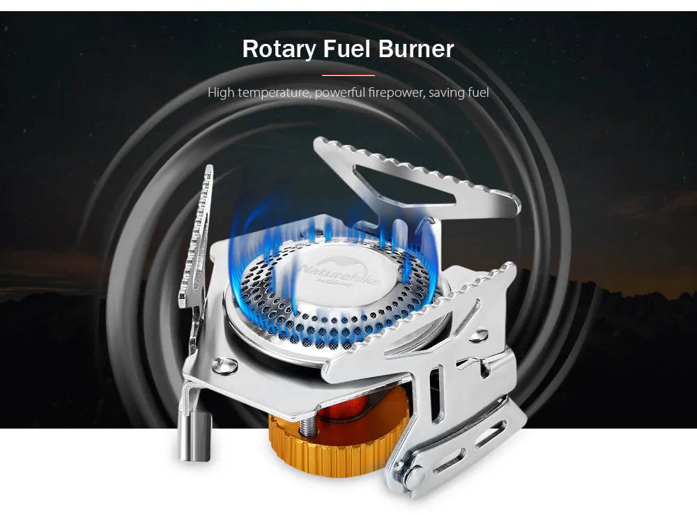 Naturehike NH17L040 - T Portable Folding Camping Split Stove Gas Burners 