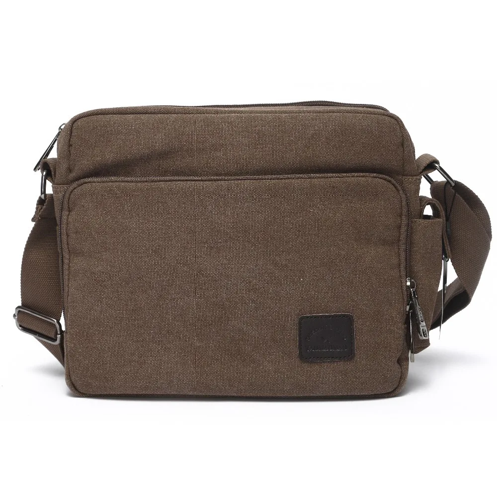 Mlife fashion vintage men messenger bags casual men's shoulder handbags multi pocket cross body