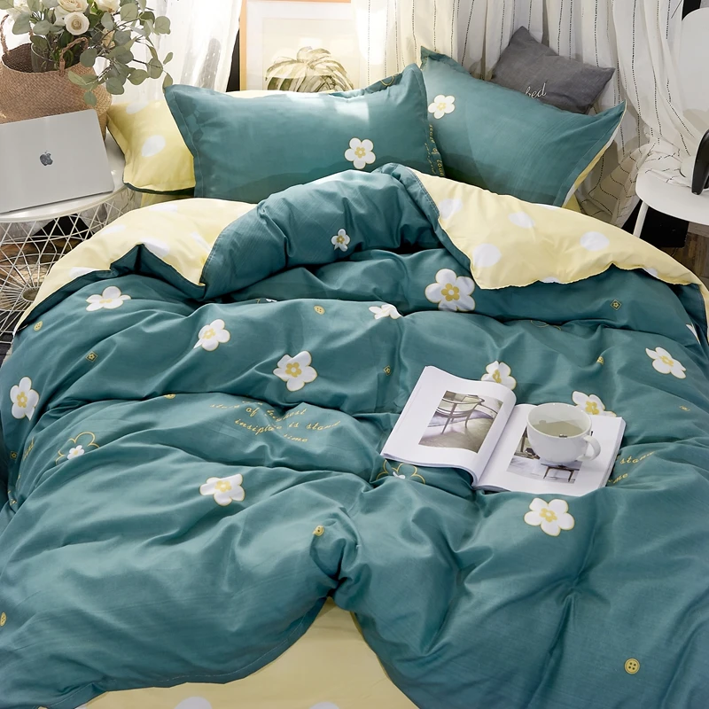 

Fashion Bedding Set luxury Pink love Family Set Sheet Duvet Cover Pillowcase Full King Single Queen,bed set 2019