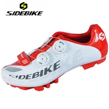 SIDEBIKE Ultraligero Biking MTB Cycling Shoes Men Bike White Zapatillas Deportivas Hombre Breathable Zapatos Ciclismo Sapatilha