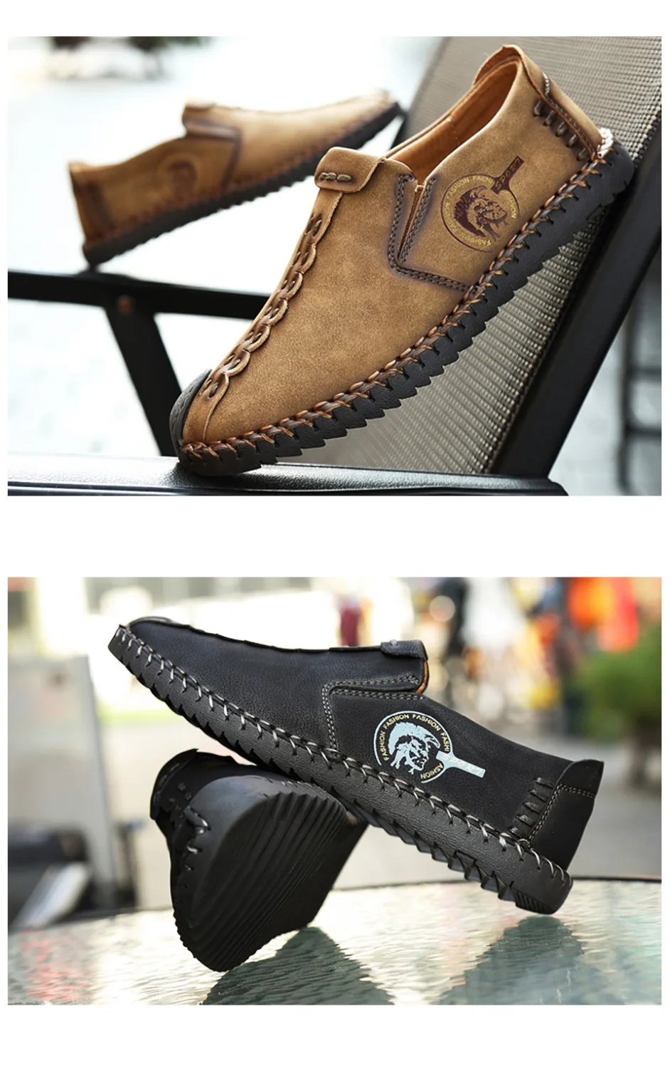 VRYHEID/Летняя повседневная кожаная обувь Мужская винтажная обувь ручной работы мокасины на плоской подошве со шнуровкой, лидер продаж, chaussure homme, большие размеры 38-48