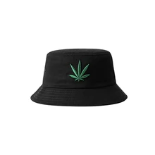 Мужская и женская новая модная кепка в виде листка конопли, хип-хоп Панама, Кепка из конопли для взрослых, уличная Кепка для рыбалки, уличная Кепка с вышивкой