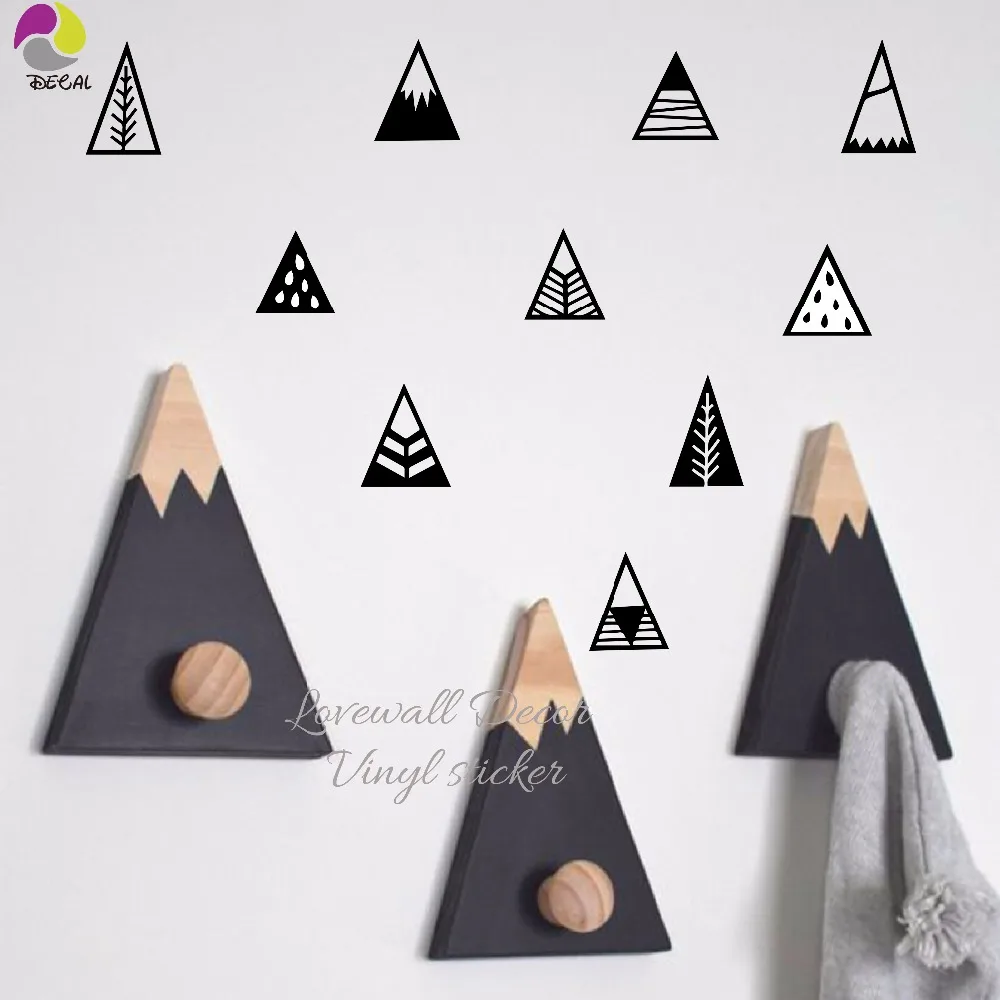 

Nordic Style Mountain Wall Sticker Children Room Hill Pegantinas Wall Decal Kids Room DIY Easy Cut Vinyl Baby Nursery Decor