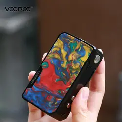 Оригинальный VOOPOO DRAG Mini Mod 117 Вт TC поле Mod 4400 мАч гена. FIT чип электронная сигарета Vape поле Vs перетащите 2 Mod