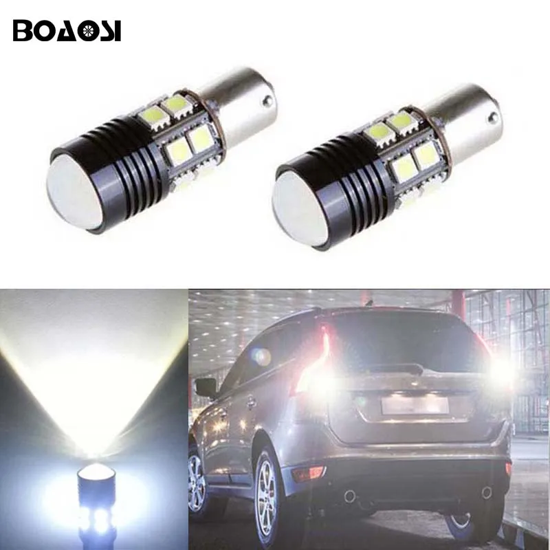 

BOAOSI 2x Canbus LED Bulbs For Backup Reverse Light 1156 p21w ba15s R5 CREE Chip For Volvo v50 v60 v70 xc90 xc60 s80 s40 c30