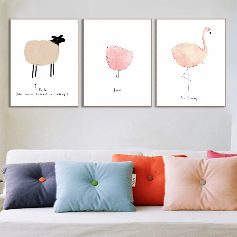 Aquarela Flamingo Baleia Raposa Fam Lia Animal Canvas Art Print ~ Quarto De Bebe Parede Com Poster Decoração Quarto Aquarela Flamingo Baleia Raposa Fam Lia Animal Canvas Art Print ~ Quarto De Bebe Parede Com Poster Decoração Quarto