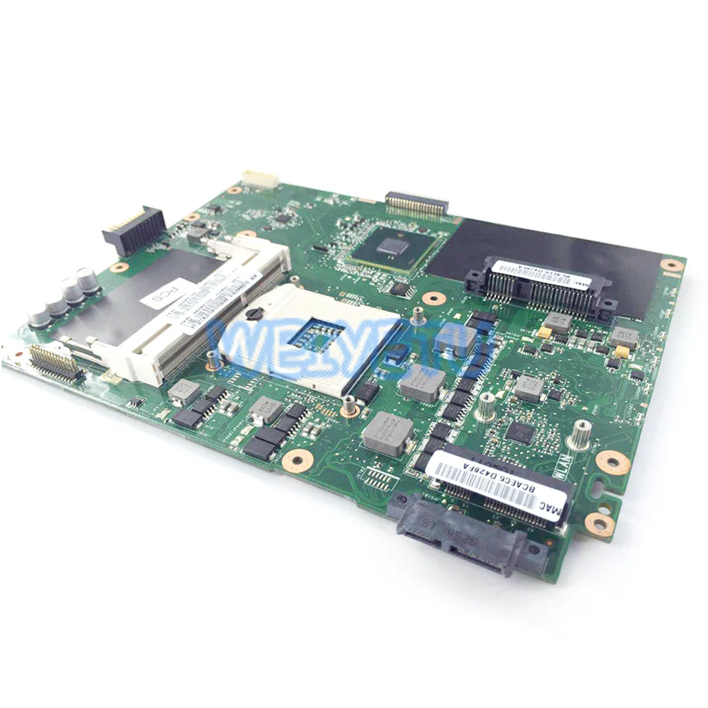 K52F материнская плата Rev 1 0/Rev2.0/Rev2.2 HM55 DDR3 для ASUS K52 X52F A52F P52F ноутбука Тест