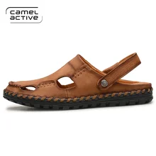 Camel Active/Новая летняя обувь модные летние сандалии Стиль кожа мужской сандалии мужские повседневная обувь для мужчин 3016