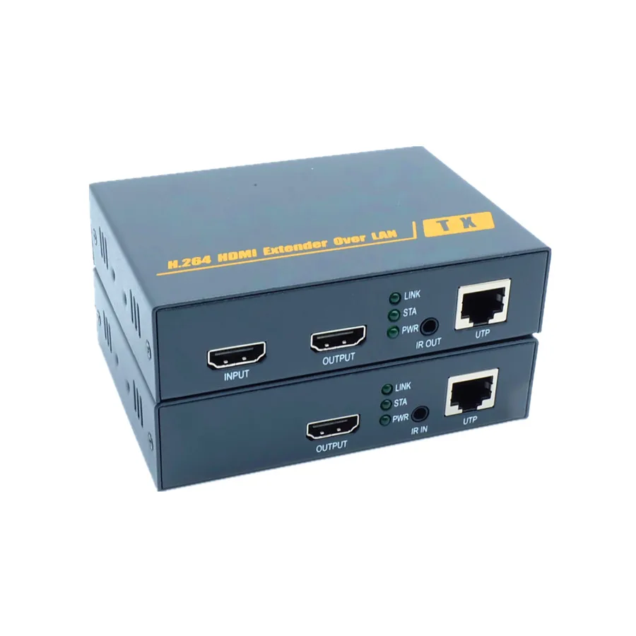 HDBitT HDMI удлинитель 660ft 200 м кабель RJ45 CAT5 CAT5e CAT6 1080 P передатчик с петлей и IR Like