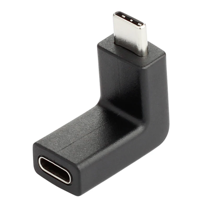10 Гбит/с USB 3 1 Type-C порт адаптер Папа-мама Боковой изгиб левый правый угол