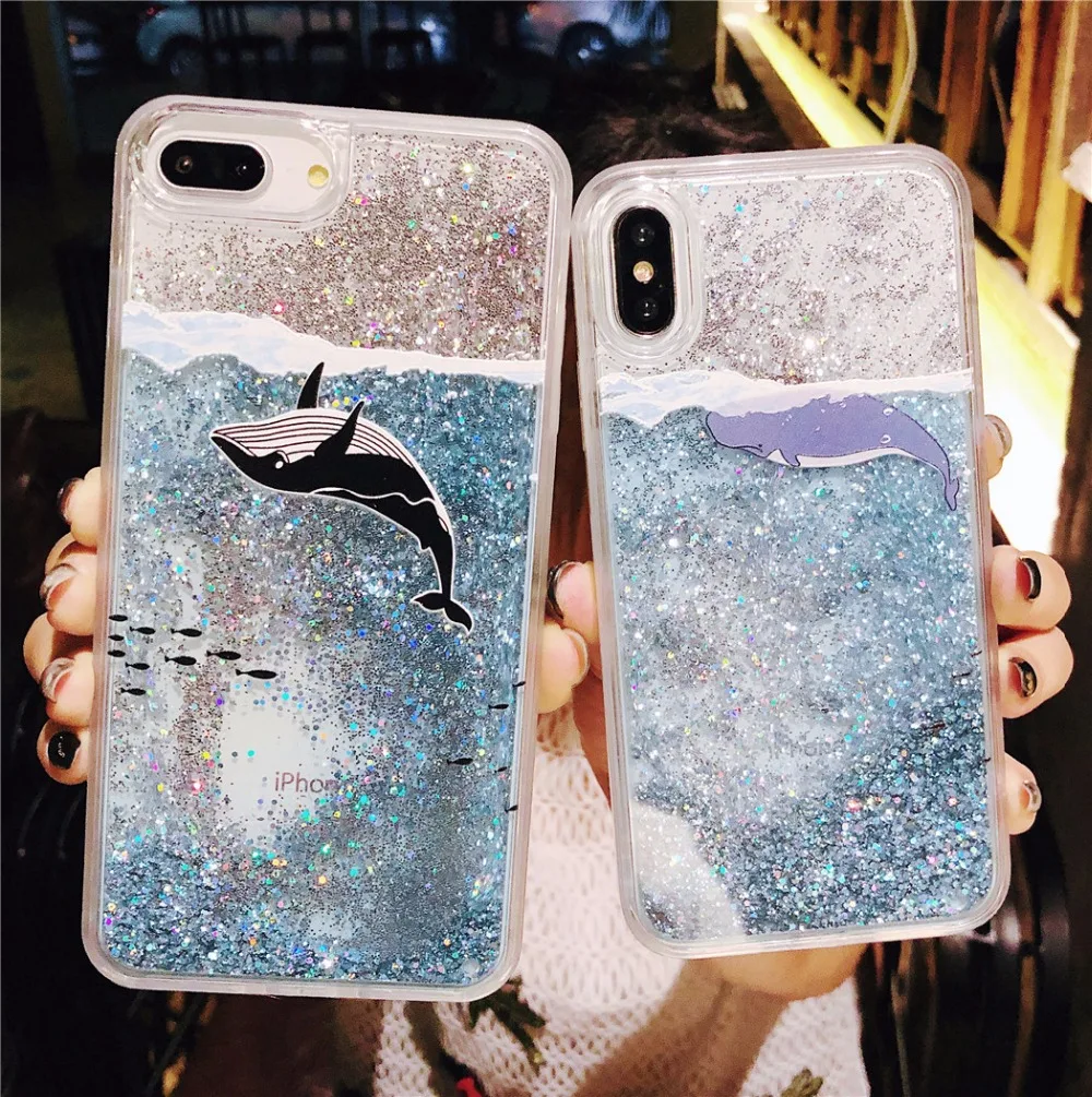 Quicksand For iphone 7 7 plus 8 8 plus X 6 6S 6 Plus Case  (1)