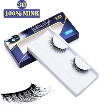 

100% Siberian Mink Fur 3D Eye Lashes Corner Thick Cross Reusable 3D Mink False Eyelashes Waterproof Hand made Mink lash