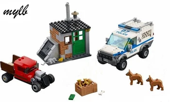 

mylb new City Police series Police Dog Unit model Building Blocks Classic Minis Toys Compatible with DIY