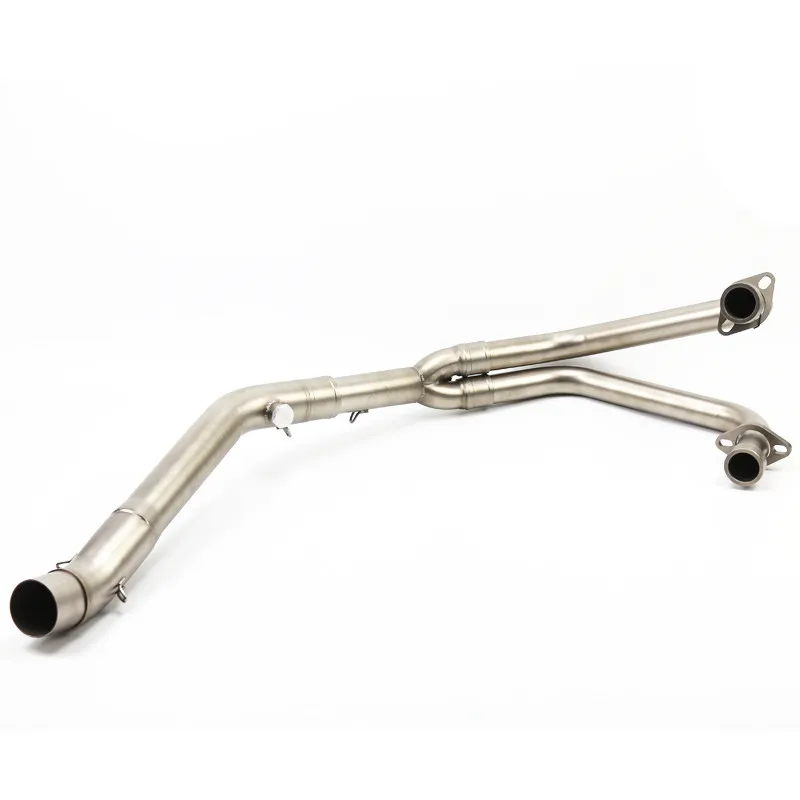 

Motorcycle for Yamaha MT-03 MT03 R25 R3 R30 Exhaust Middle Link Pipe System Connect Mid Pipe and Front Pipe Set (2014-2016)