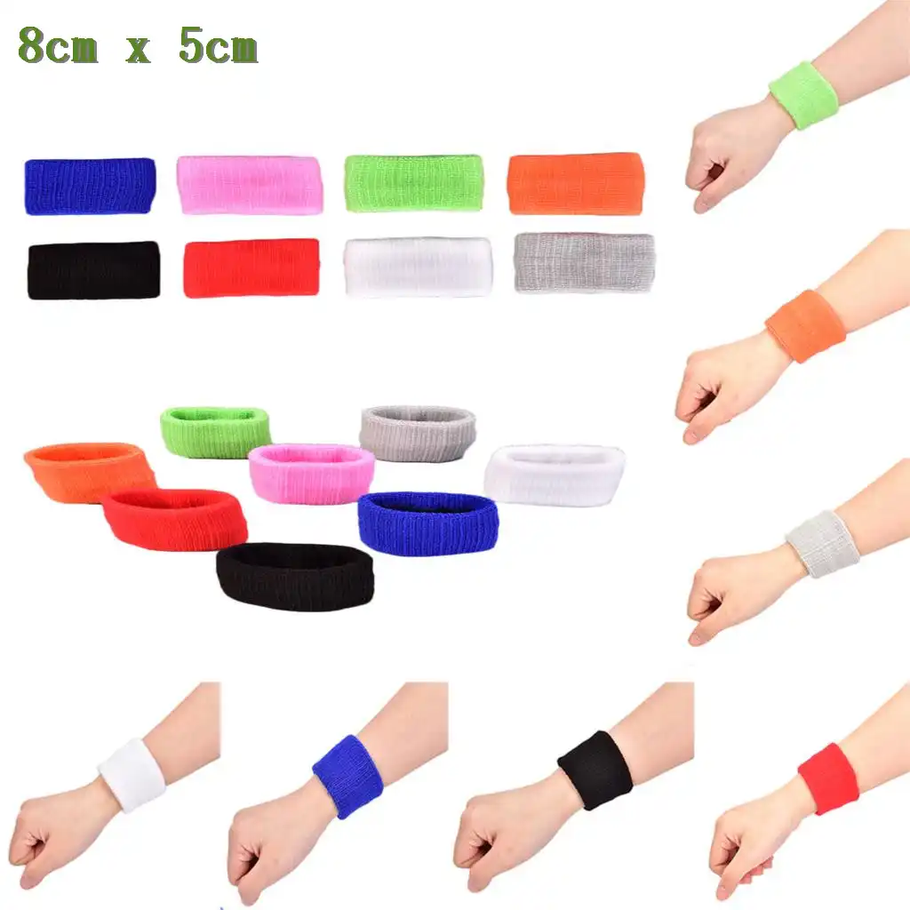 Kuionlen Le Support de Poignet élastique de Sport Unisexe enveloppe Le Bandeau de Maintien en Forme de Bandages Protège-Poignets Kuionlen Le Support de Poignet élastique de Sport Unisexe enveloppe Le Bandeau de Maintien en Forme de Bandages Protège-Poignets