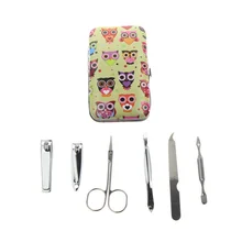 6 шт./компл. 2 вида Быстрая профессиональный маникюрный набор включает ножницы для ногтей машинка для стрижки ногтей пинцет файл