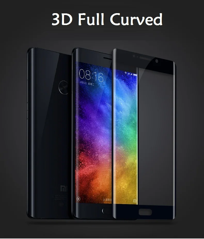 

For Xiaomi Note 2 Glass Mi Note2 Tempered glass Full Cover For Xiaomi Mi Note 2 Screen Protector Glass film 5.7 inch