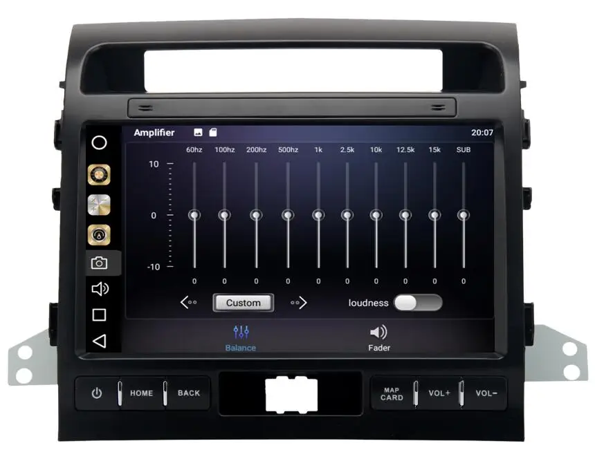 Cheap 32g 4GRam 8" Android 9.0 Car Audio for Toyota Land Cruiser LC200 2008-2012 Stereo Video GPS Navi Multimedia IPS Monitor Radio 5