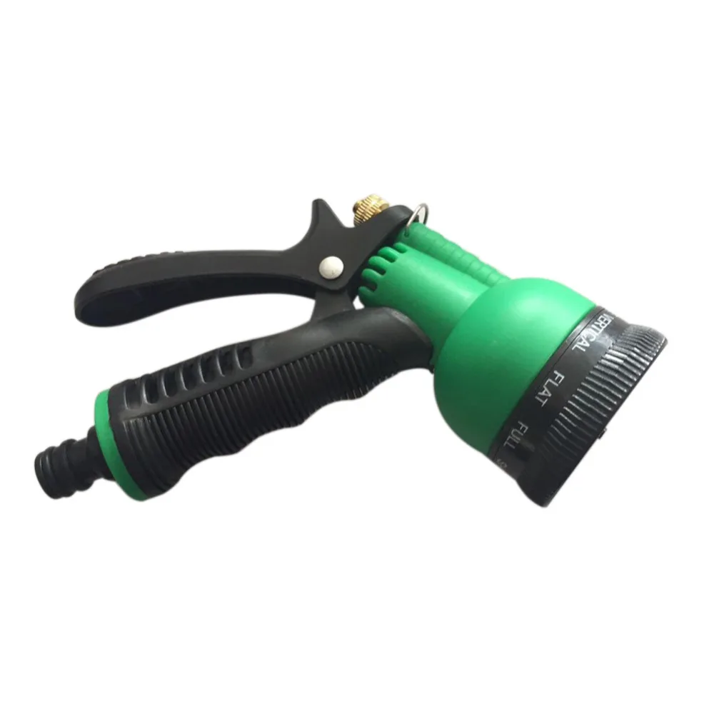 Plastic Copper Multifunction Water Guns 7 Pattern Water Nozzle