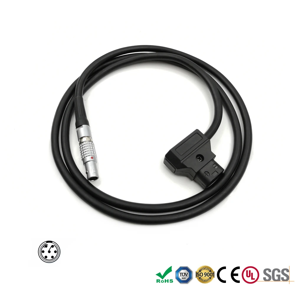 

TILTA Nucleus-M WLC-T03 Wireless Follow Focus System Motor Power Cable, Anton Bauer D-tap to FGG 0B 7 Pin Male Plug Supply Cable