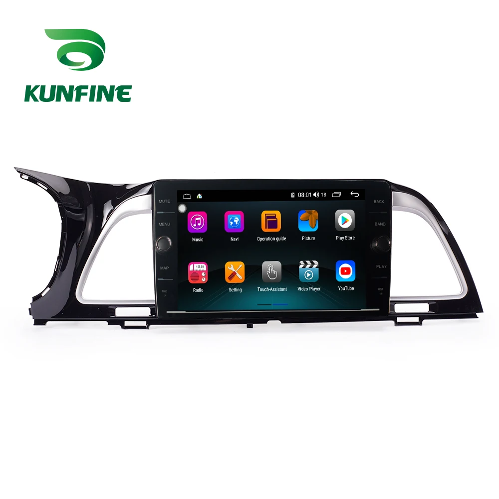 Perfect Octa Core ROM 64GB Android 8.1 Car DVD GPS Navigation Player Deckless Car Stereo for KIA K4 2014 Radio Steering Wheel Control 4