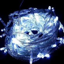 Белый 30 м 300 СВЕТОДИОДНАЯ гирлянда, освещение свадебные сказочные Рождественские огни Открытый Мерцание украшения Дерево огни для вечерние