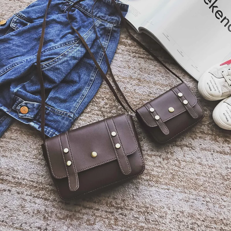 

PU leather Parent-child women's coin purse children organizer wallet small phone pouch money bag carteira feminina for girls