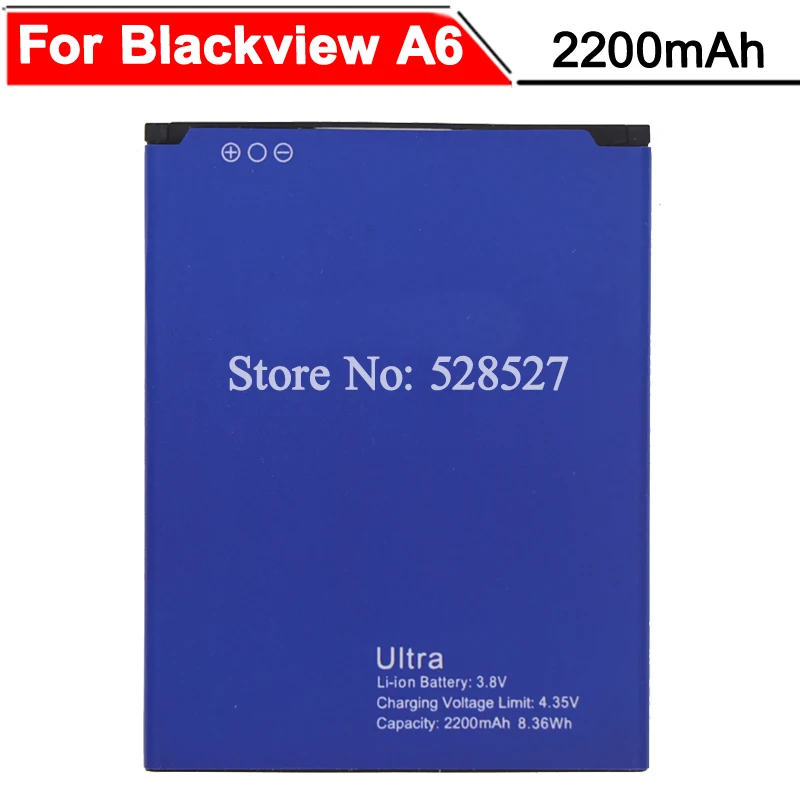 Для Blackview Ultra A6 Батарея 2200mAh батарея мА/ч. Аккумулятор Batterij аккумулятор | Мобильные