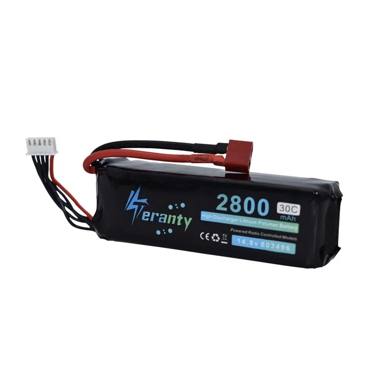 2800mah 14,8 V батарея RC 4S Lipo батарея 14,8 V 30C 803496-4s для FT010 FT011 RC лодка RC вертолет самолеты автомобиль Квадрокоптер 2 шт