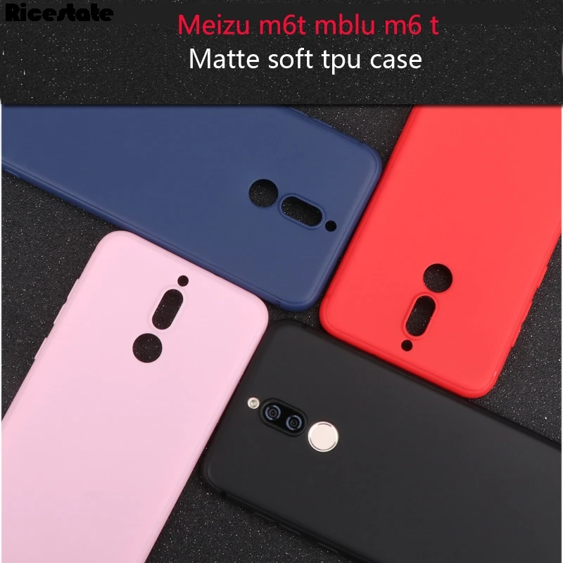 Ricestate чехол для Meizu mblu m6t 5 7 дюймов Роскошный Кристалл и матовый Силиконовый мягкий