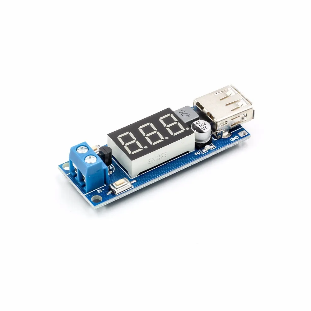 DC DC Step Down Converter LED Display Voltmeter + 5 V USB Ladegerät Power Step-down Buck port 6,5-40 V DC DC Step Down Converter LED Display Voltmeter + 5 V USB Ladegerät Power Step-down Buck port 6,5-40 V