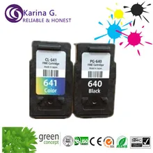 Один Комплект Струйный Картридж Для Canon PG640 PG-640 PG640xl CL641xl cl-641 картридж Pixma MG2160 MG2260