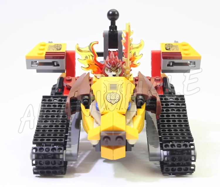 863 шт. K Crominus Rescue Golden Lion 10358 Набор фигурок для сборки блоков наборы Amaz Movie Toys