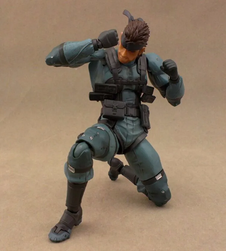 Figma 243 METAL GEAR SOLID 2: SONS OF LIBERTY 15 см змея ПВХ фигурка Коллекционная модель игрушки