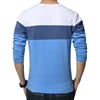 Spring New Arrival Men's T Shirt O Neck Patchwork Long Sleeve T Shirt Mens Clothing Trend Plus Size Top Tees Shirts M-5XL ► Photo 2/6