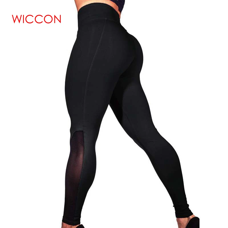Autumn Fashion Leggings Women Slim Sexy Fitness Leggings Female High Waist Skinny Patchwork Pencil Pants Ankle Length Leggings Leggings