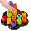 Tots First Chunky Pegs,Learning to Match, stack, build and sort the pegs in all kinds of shapes and sizes Educational toys 2