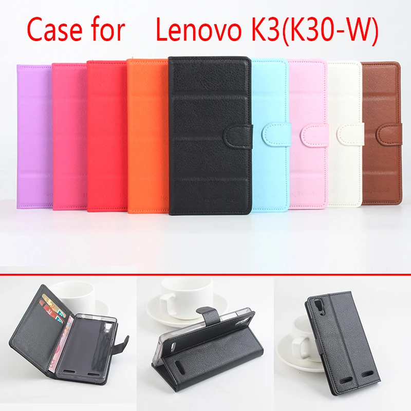 Для lenovo k3/k30w чехол для телефона чехол-Папка с застежкой из искусственной кожи