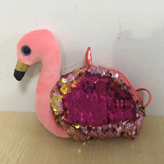 ty flamingo purse