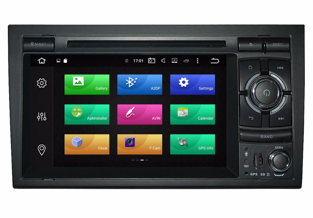 Discount HIRIOT IPS Car Android 8.0 Multimedia Car DVD GPS Player For AUDI A4 SEAT EXEO Octa Core 4G RAM 32G ROM 16G Map Radio Wifi DAB 3
