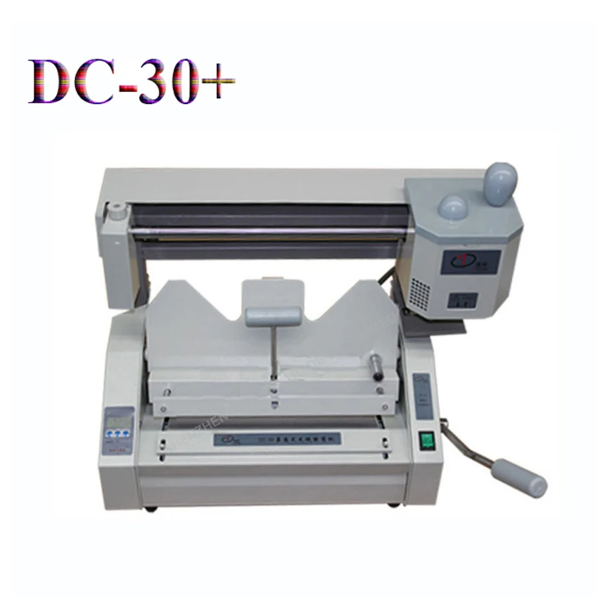 Binding Binder Machine Manual Numerical Control Hot Glue Book 220V