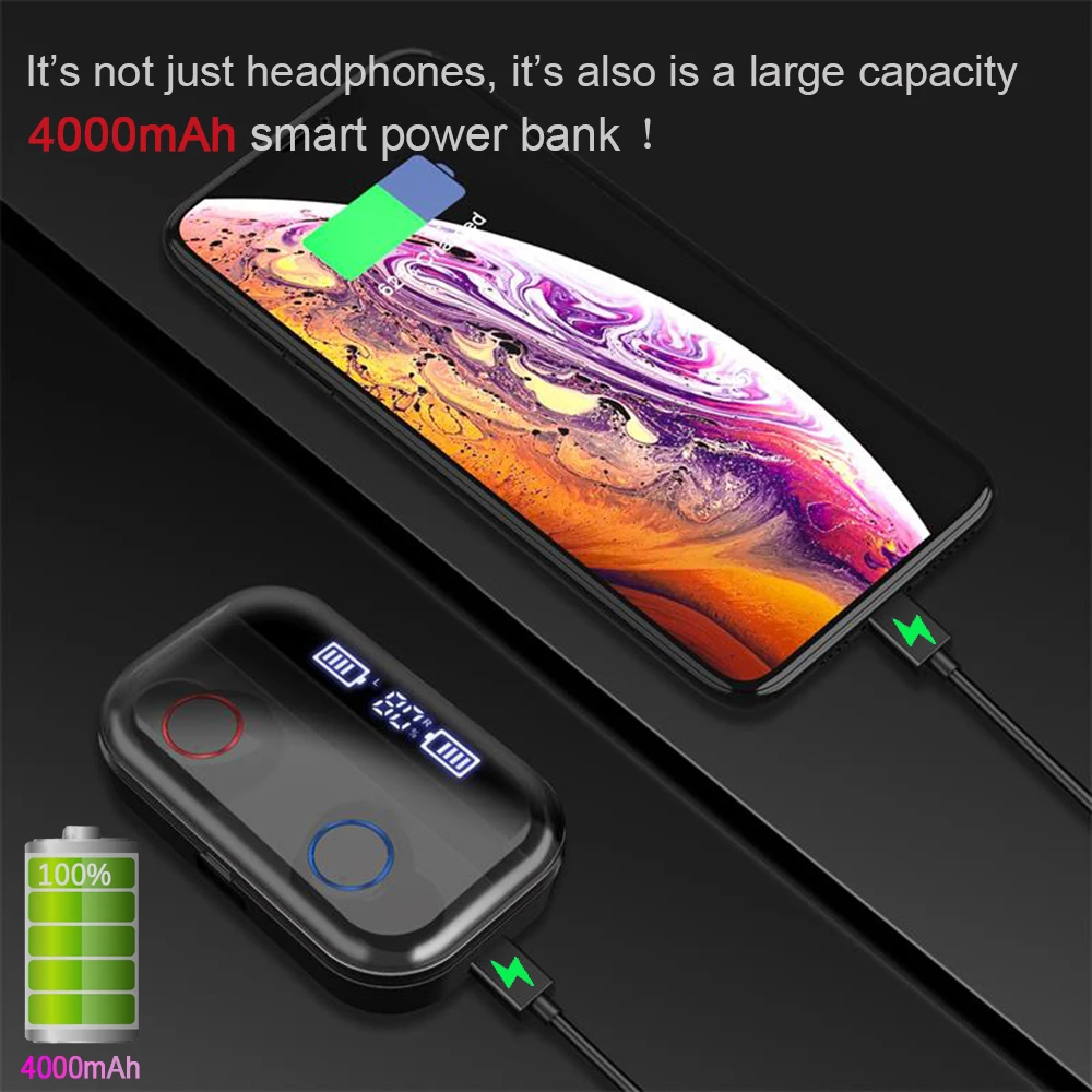 4000mAh-TWS-Wireless-earphone-Bluetooth-5-0-Earphones-Power-Display-Touch-Control-Sport-9D-Stereo-Cordless