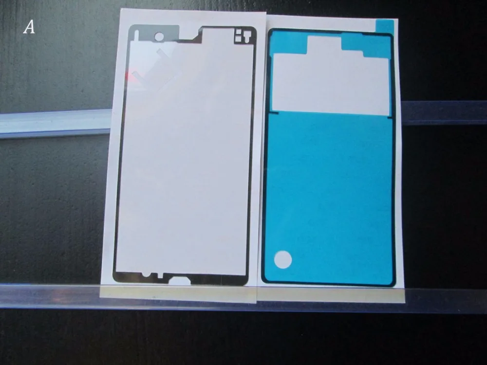 

BLINGIRD New Front+Back Adhesive Glue Tape Sticker For Sony Xperia Z L36h C6602 C6603 LCD Housing Frame Part Back Battery Cover
