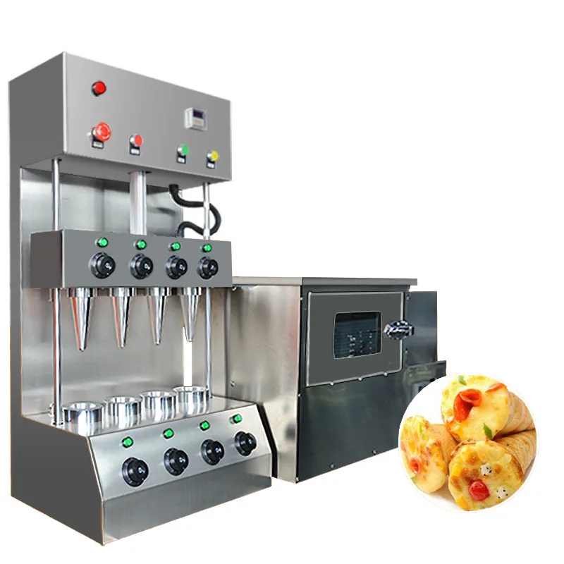 BEIJAMEI stainless steel commercial pizza cone making machine electric pizza oven and pizza cone machine price