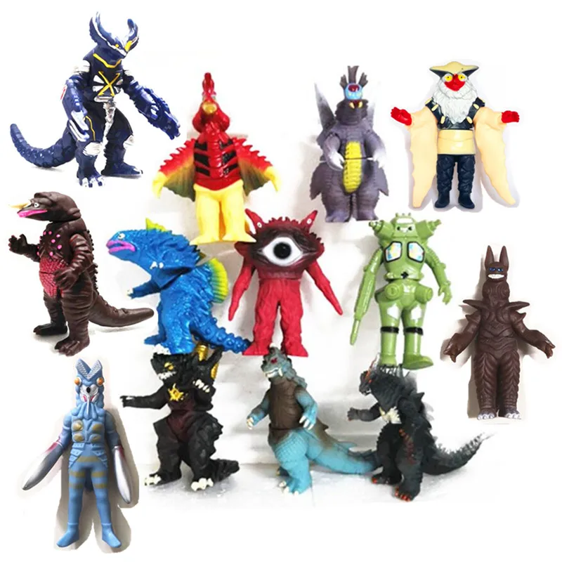 

1PC Hot 10 style Action Figure Collectible Model Toys Boys Kids Child Toys Anime Cartoon Movie Ultraman Monsters Children gift